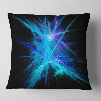 Coussin décoratif à imprimé abstrait