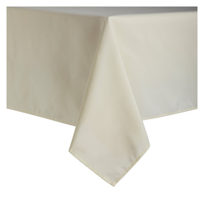 Polyester Table Cover | Washable Fabric | Wrinkle Resistant | Tablecloth For Banquets, Weddings, Parties And More, 60X102“, Black