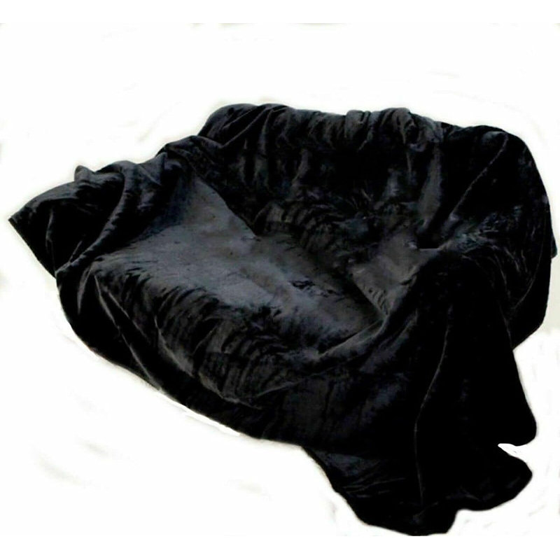 Cody Throw, W200cm x L240cm, Black