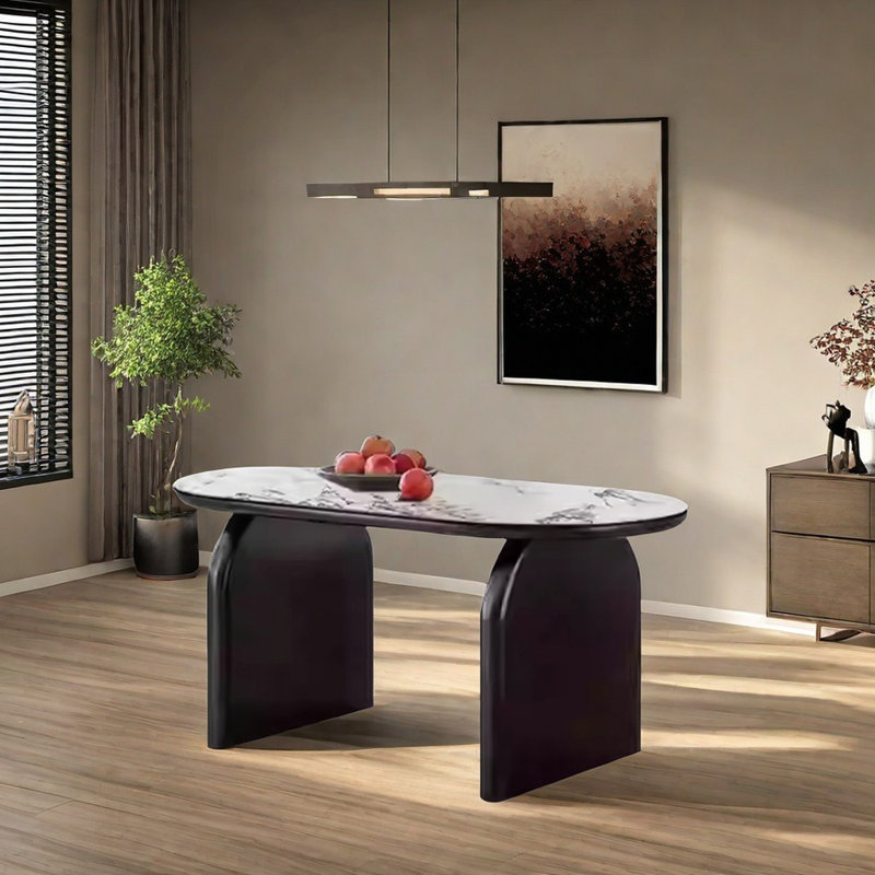 Euthymios, Blanc / Gris, H 29,52 po x L 62,99 po x l 31,49 po