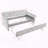 Upholstery DayBed Pop-up Trundle USB Charging Design-454100666