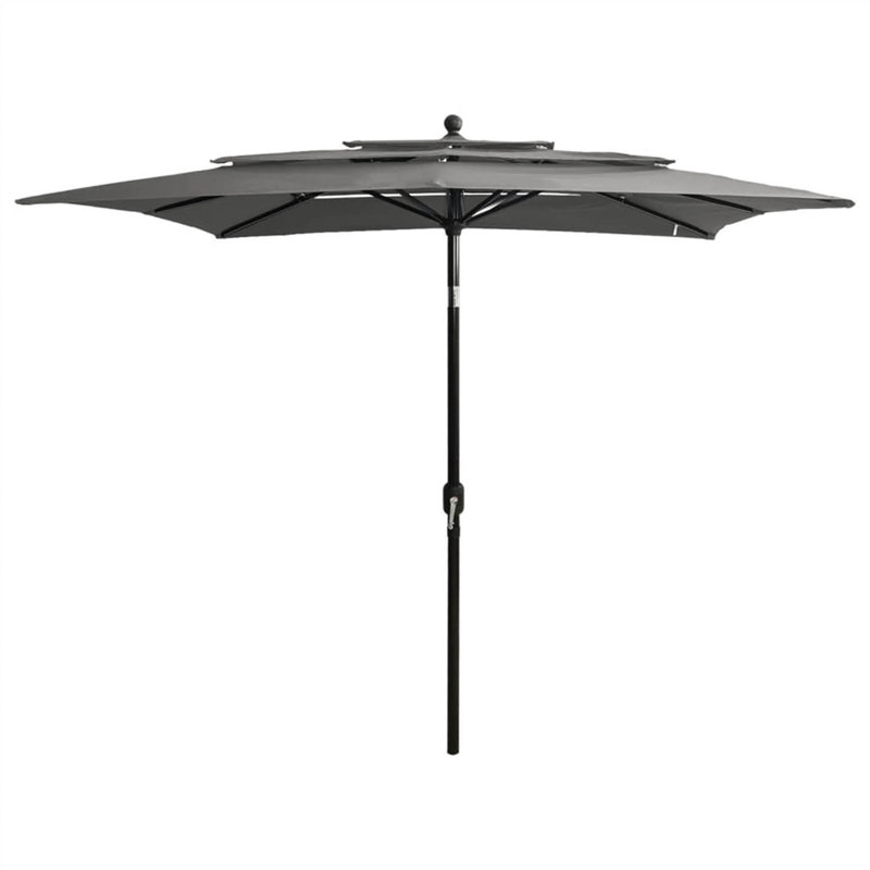 Lilyanna Market Parasol, Anthracite