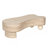 Irregular Coffee Table With Flip Top And Hidden Storage Compartment
