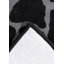Tapis noir / gris Giraffe pour salon, salle à manger, cuisine, chambre à coucher, enfants-1619320384
