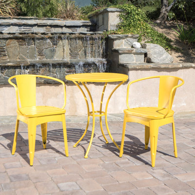 3-Piece Colmar Kd Metal Set Outdoor Patio Furniture