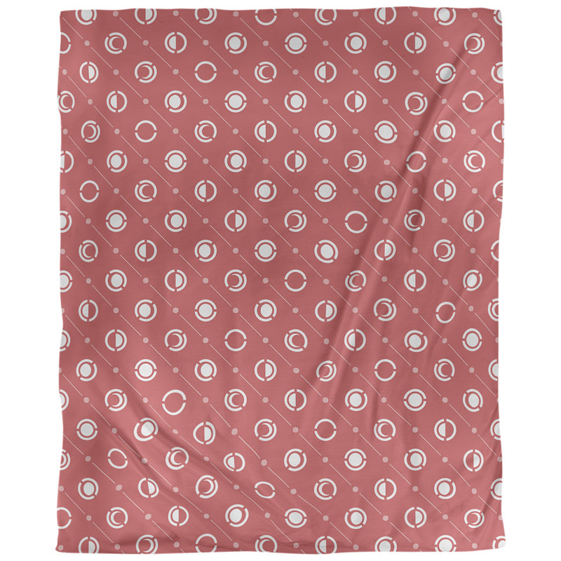 Tissu de phases lune, L 54 po x l 36 po, Lin huître palazzo, Rouge