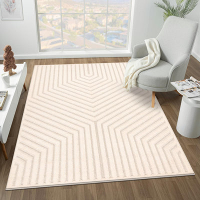 Tapis moderne à motif géométrique