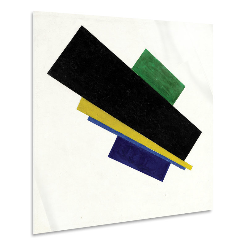 Suprematism No. 18 1 Piece Painting, 65cm H x 65cm W