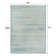 Alvieri Modern Berber Stripe Turquoise/Cream Rug