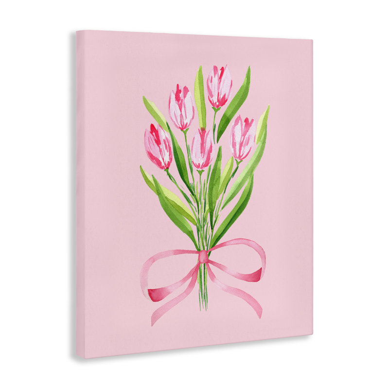 «Pretty And Sweet Tulips», conception par Nina Jacobs, H 20 po x l 16 po