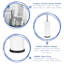 Free Standing Toilet Brush and Holder
