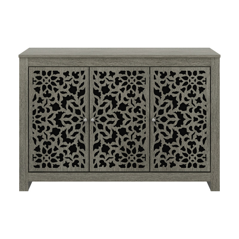 Ensemble de 2 commodes de rangement Arrastia, Coffee Grey Oak
