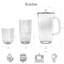 Verre à bulles en acrylique Brayton - Menthe - 15,5 oz-27328706