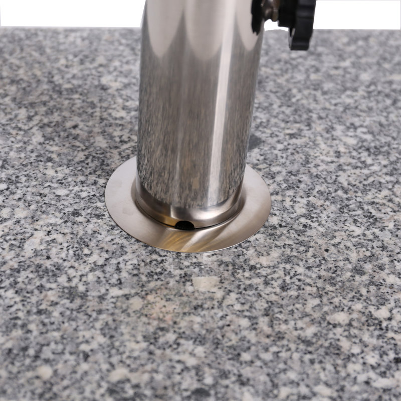 Base de parasol UM-Holder Square 55 lb