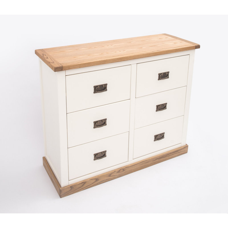 Abramson 110cm W 6 - Drawer Chest of Drawers