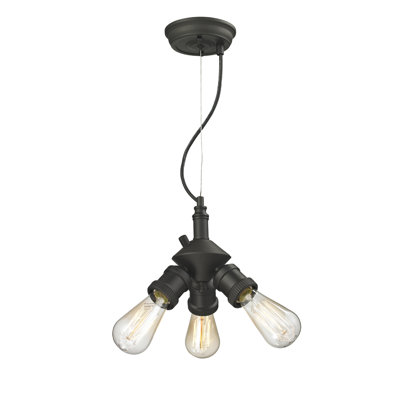 3 - Light Sputnik Sphere Chandelier