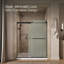 Porte de douche à dérivation 59,63 po x 74 po Levity avec technologie CleanCoat-69281739-69281740