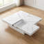 Table basse en placage de marbre