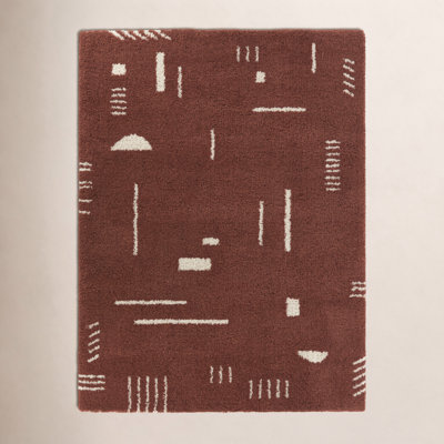 Morin Geometric Shag Rug