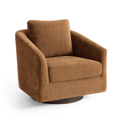 Upholstered Swivel Accent Chair
