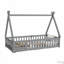 Lit de sol en forme de tente avec porte-118020003-118020001