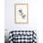 S/4 Bird Framed Print, 15.5X23.5"
