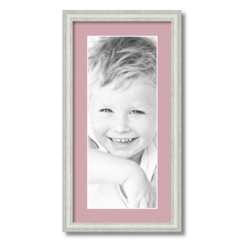 Wood Matte Picture Frame with Mat, Seashell