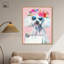Caniche, journée de magasinage sur toile, reproductions d'animaux mignons par Art Remedy-107728712-107728710