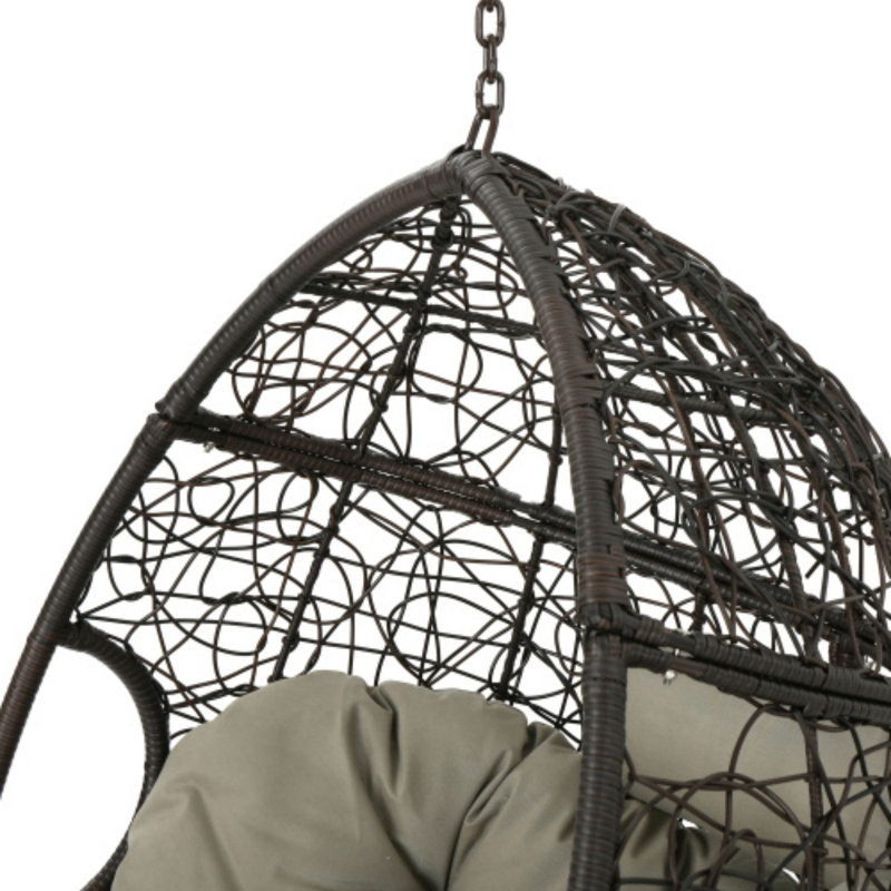 Kylie 1 Person Egg Chair with Cushions