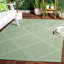 Tapis d'intérieur / extérieur géométrique lavable à la machine Jaycub-356725677