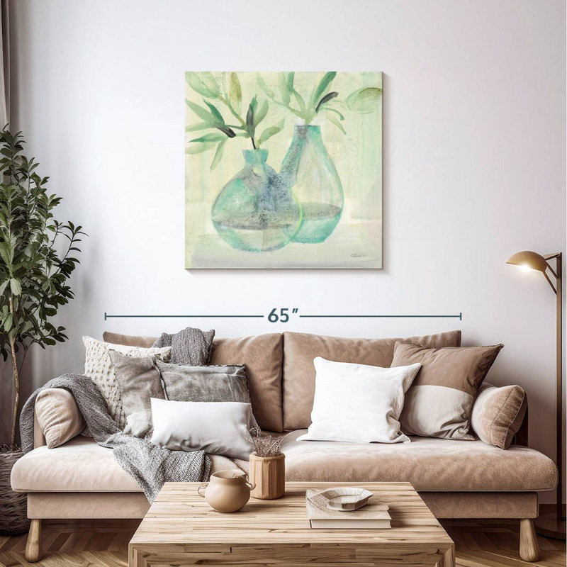 Pretty Jars, 36" H x 36" W