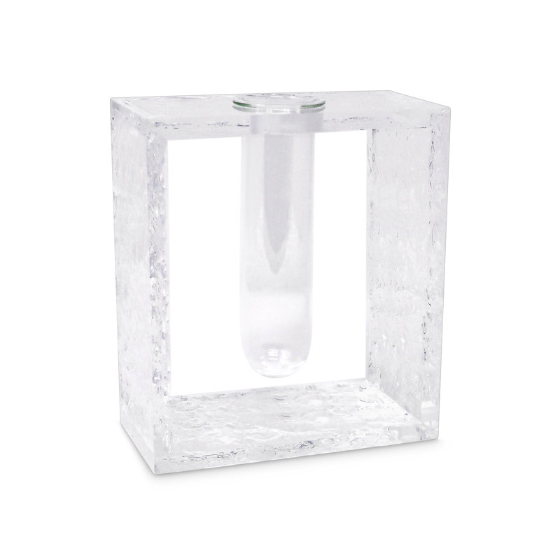 Tube Inlay Acrylic Vase