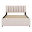 Lit plateforme tapissier avec lit gigogne-1088558285
