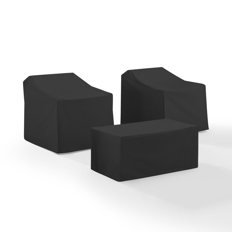 Outdoor Conversation Set Cover, Black