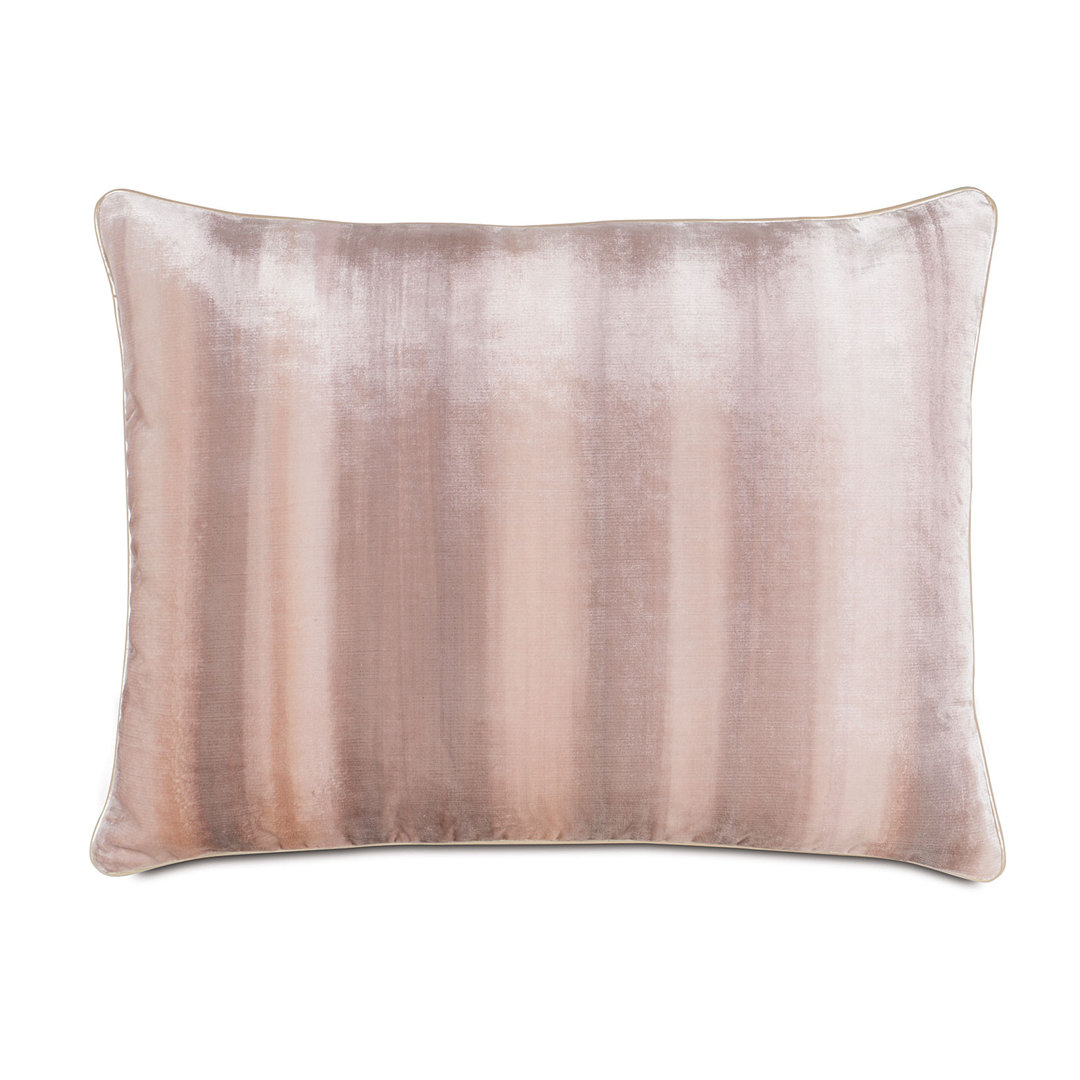 Aster Velda Snow Hand-Painted Sham Eastern Accents 