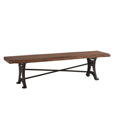 Organic Forge Solid Wood Dining Bench