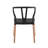 Burkleigh Plastic Dining Chairs with Beechwood Legs-814955533