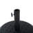 Sunjoy Universal 33 lb. Black Round Steel Heavy Duty Cement Filled Patio Umbrella Base