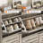 Shoe Cabinet Storage For Entryway, Narrow Shoe Cabinet With 2 Flip Drawers-369613202