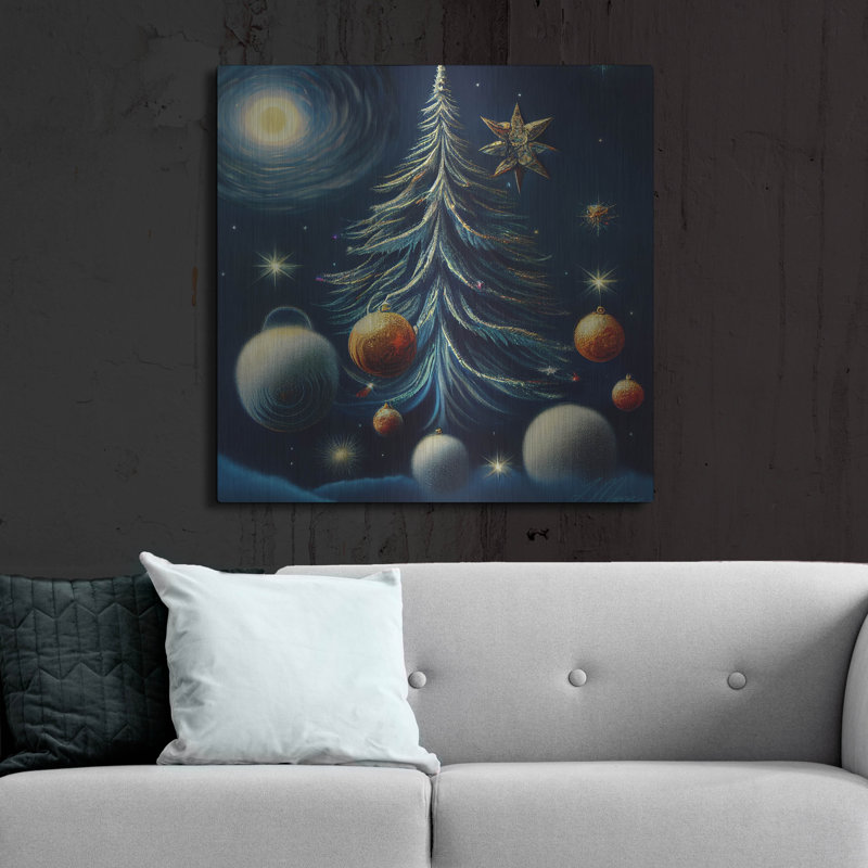 «Christmas Tree Collection 3» par Tanya Mavric, H 36 po x l 36 po