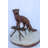 Nifao Collection Bronze Statue of a Mongoose Climbing a Tree Branch 24" x 12" x 20"H