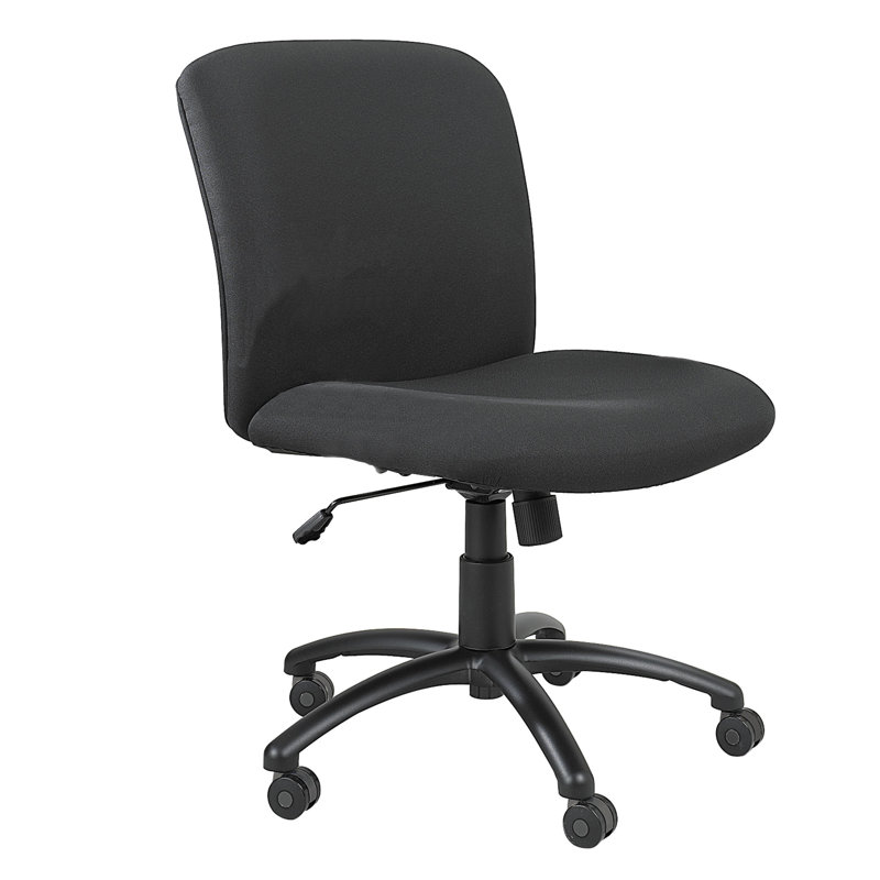 Chaise de travail Uber Safco Vue, Vinyle noir