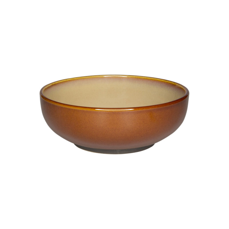 Nova 16 Piece Dinnerware Set Service for 4, Brown/Beige