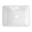 Lavabo pour salle de bain 16 "x 12" en céramique
