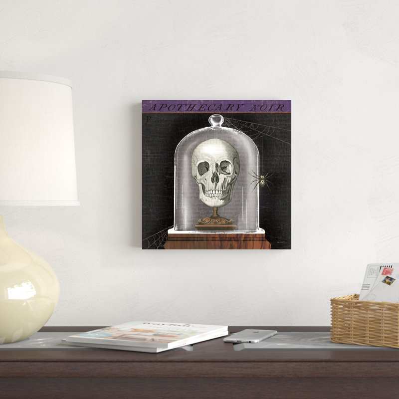 Apothicaire noir III, H 12 po x l 12 po x P 1,25 po