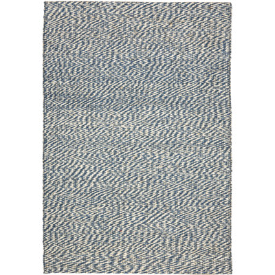 Dollard Natural Fiber Hand Woven Jute Abstract Rug