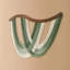 Art mural bohémien minimaliste en tissu - Vert, beige, croix brune, motif texturé suspendu pour le mariage et la décoration intérieure, aucune électricité nécessaire, facile à accrocher, décoration murale rustique moderne, art mural bohème, décoration de chambre mignonne, décoration murale suspendue