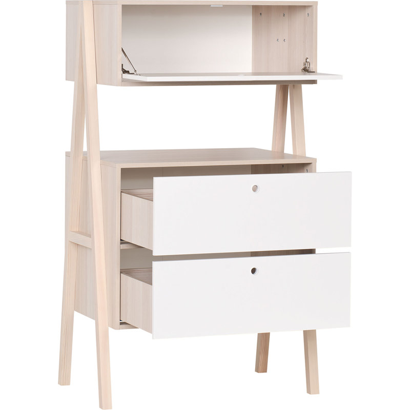 Robena 88Cm Wide 2 Drawer, White