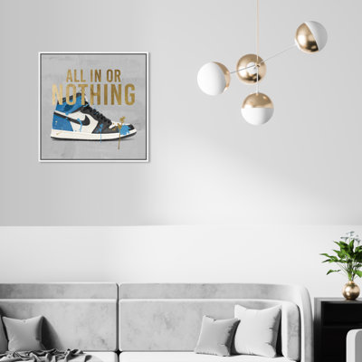 «All in Sneaker», reproduction d'art sur toile