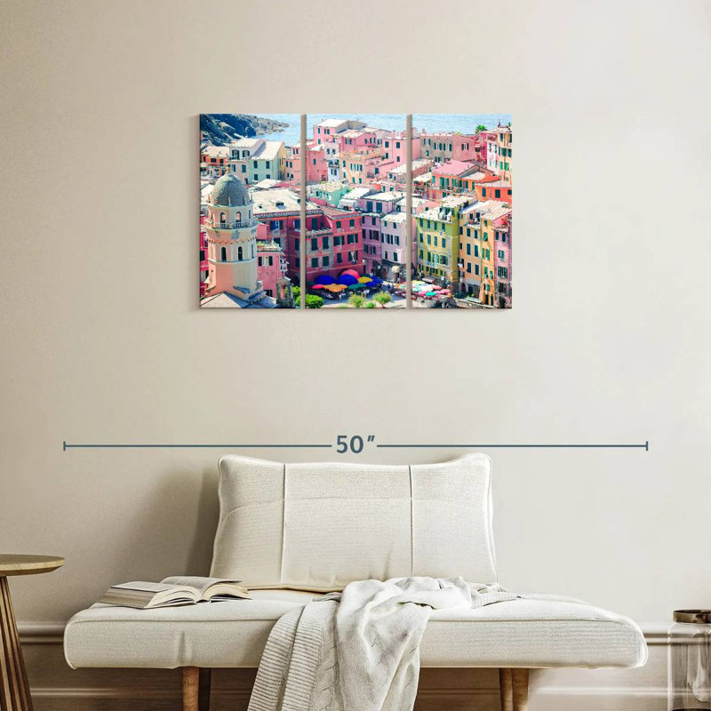 Gillard Vernazza Old Village, H 20 po x l 33 po